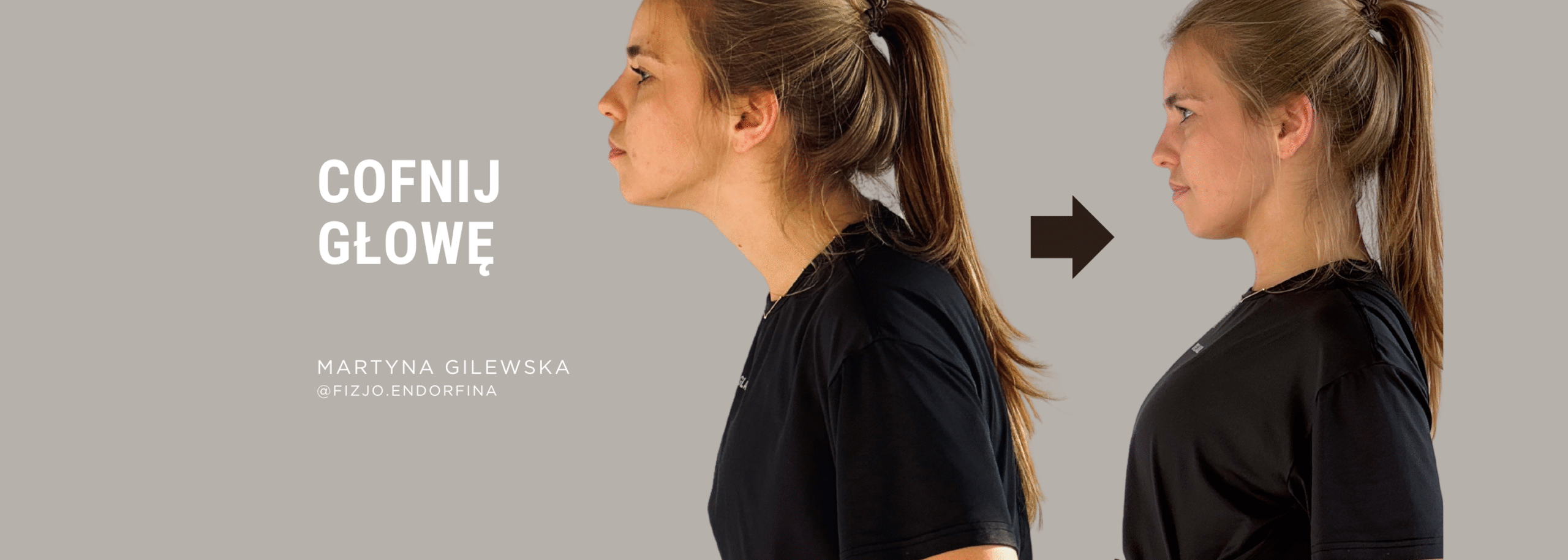 Jak poprawić swoją postawę? - Cofnij głowę